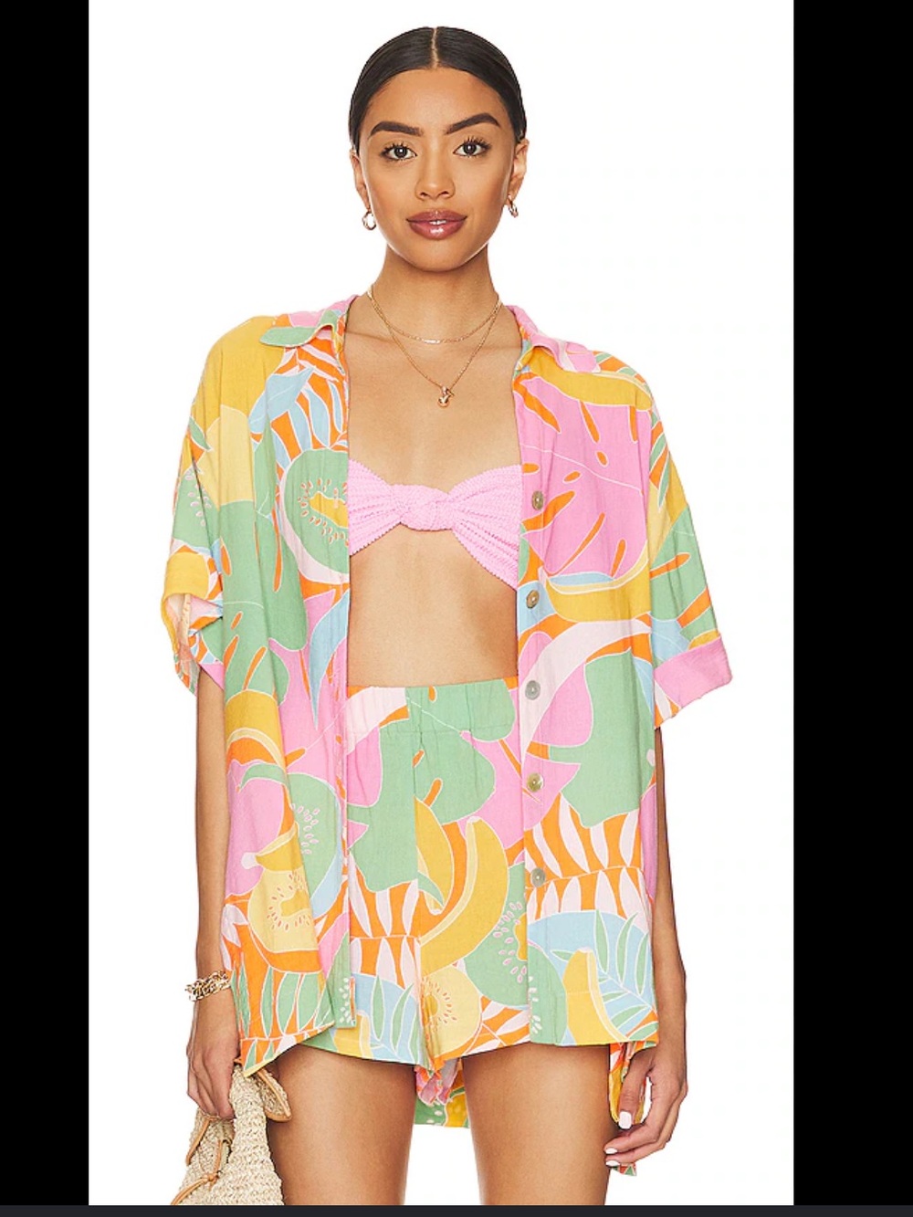 Show me your mumu Tropical Print Short Set